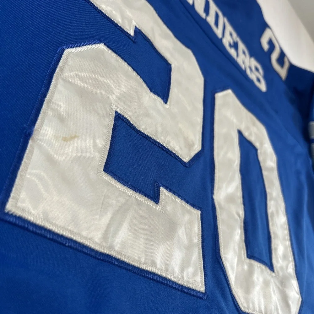 Authentic Barry Sanders Mitchell & Ness Jersey Detroit Lions 90s Sz 52 XXL NFL - Picture 15 of 16